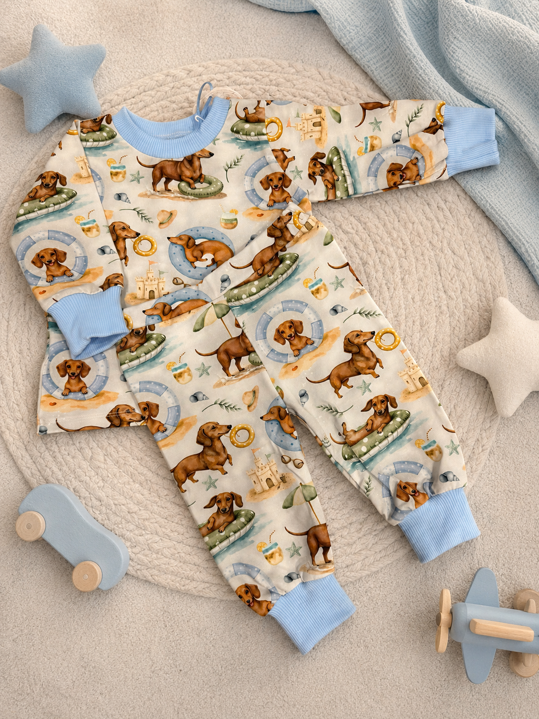 Boys/Baby Boys Dogs Pajamas