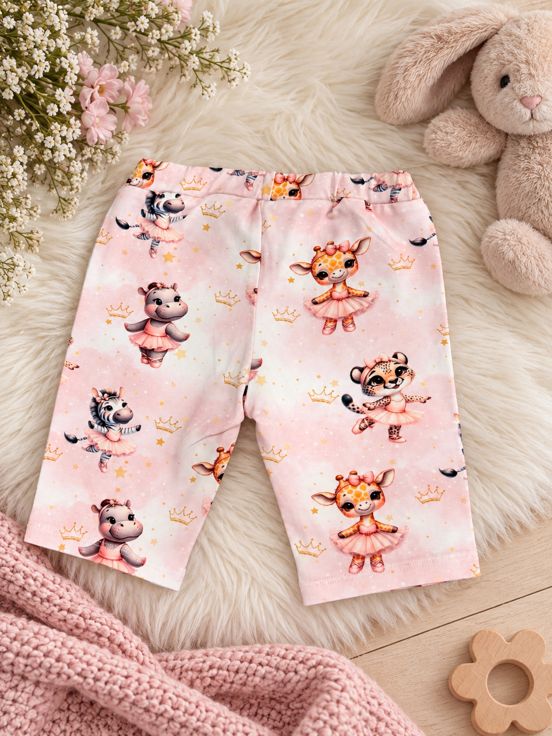 Girls Animal Ballerinas Leggings