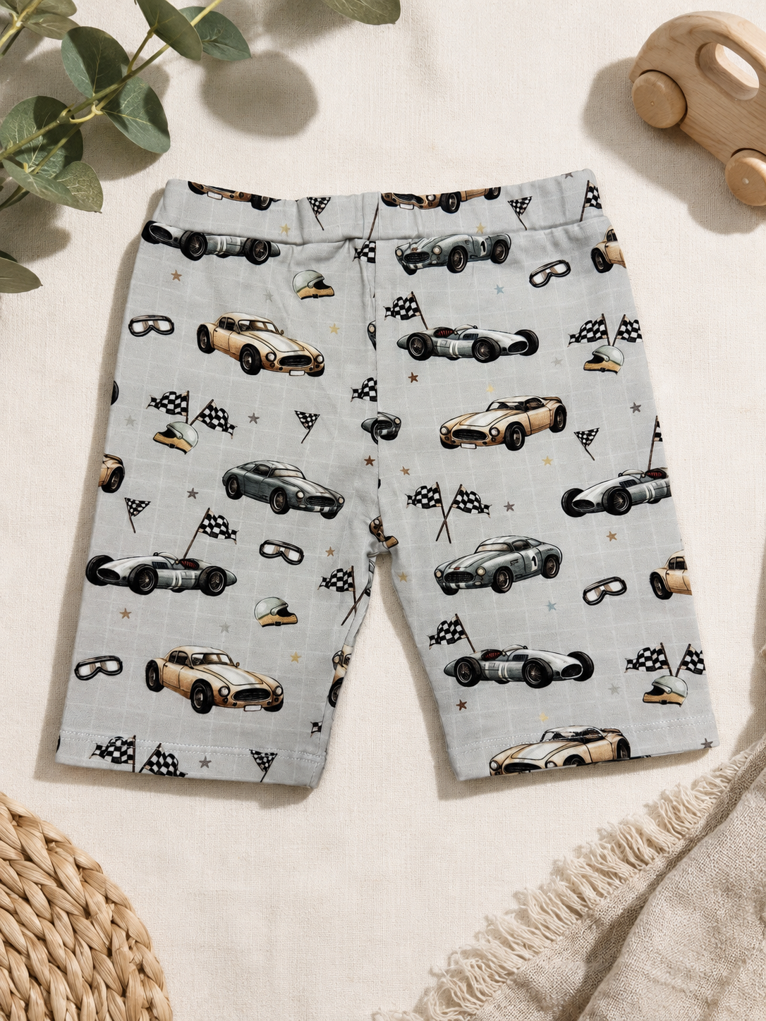 Boys Race Cars Shorts