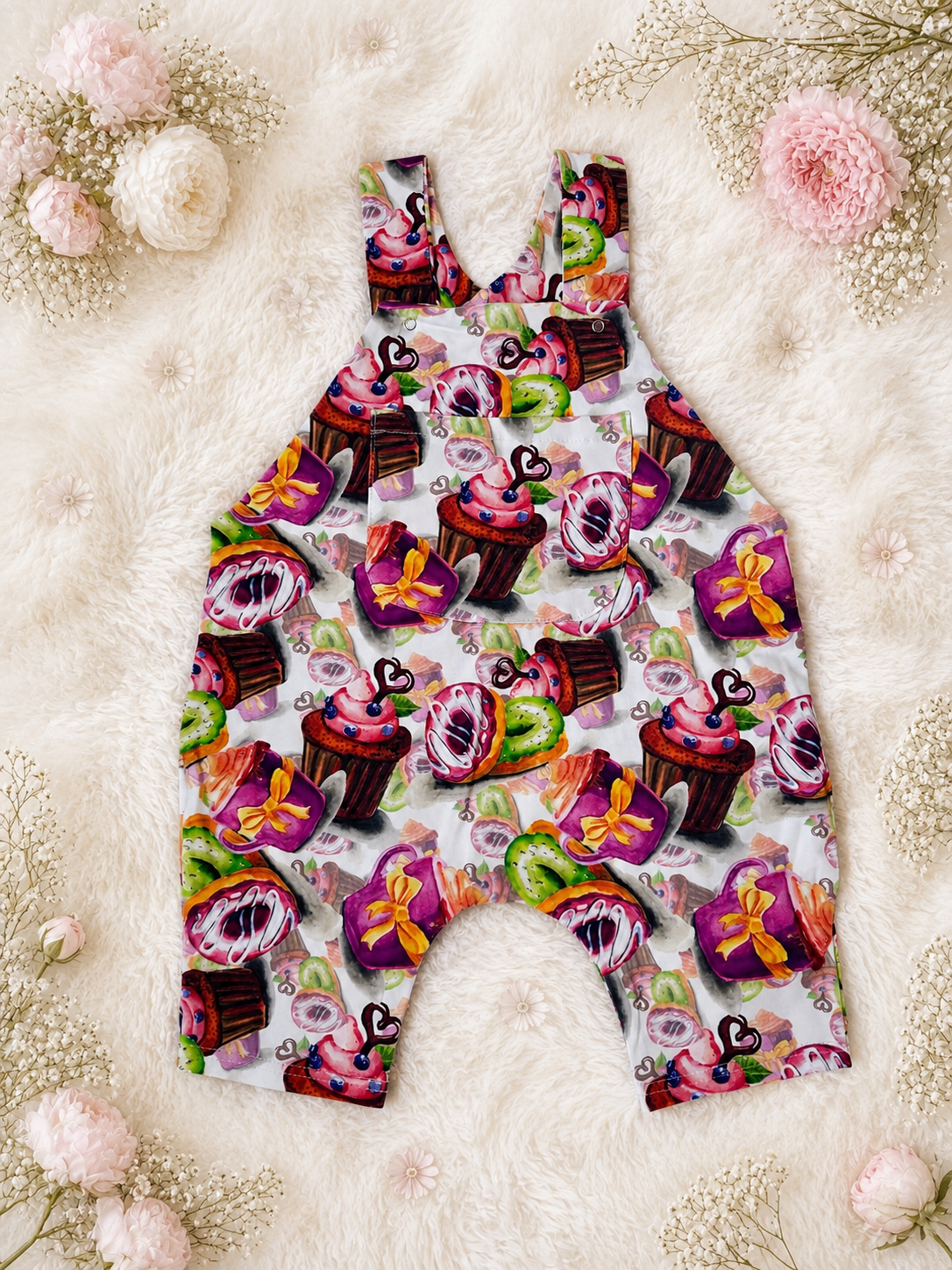 Girls Candy Overalls