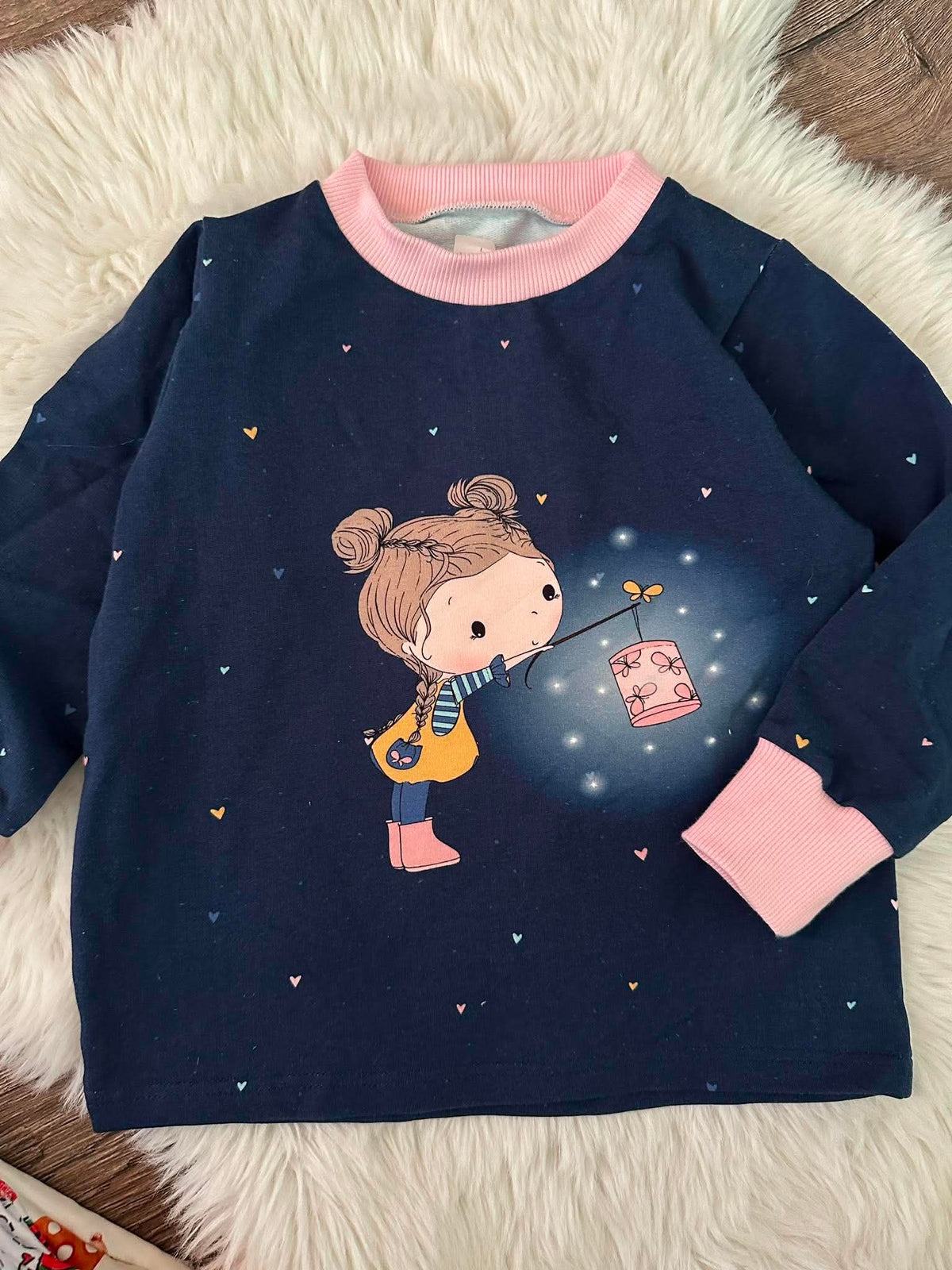 Girls Doll Sweatshirt