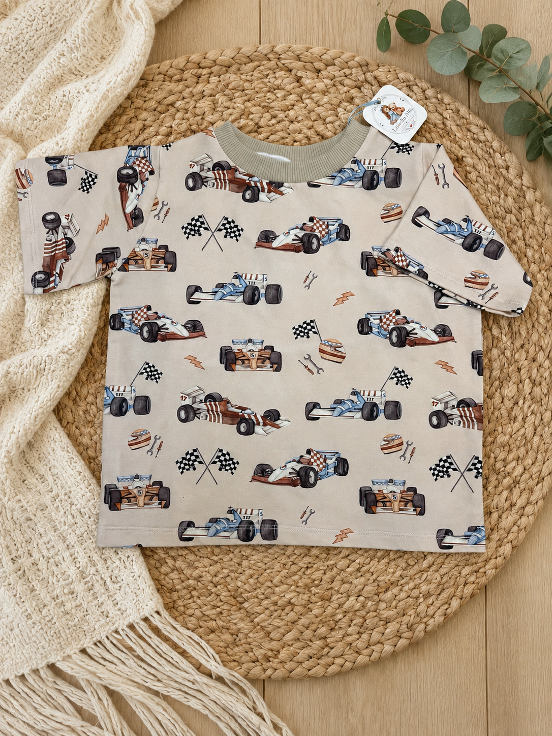 Boys Race Cars T-Shirt