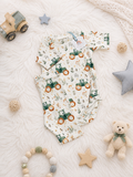 Baby Boys Green Tractors Set