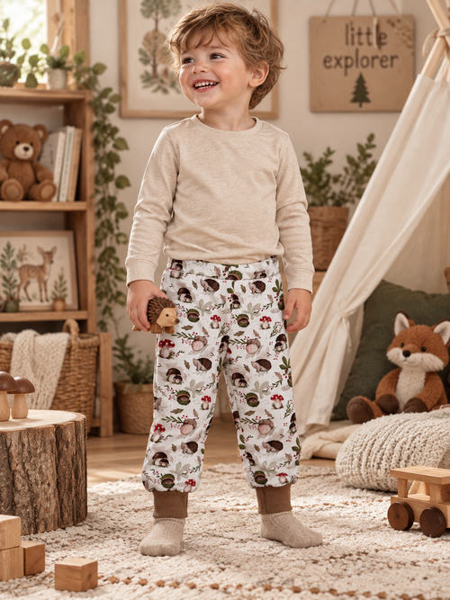 Boy wearing Boys Hedgehogs Sweatpants